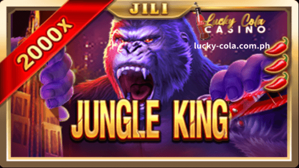 JILI Jungle King Lucky Cola Online Casino Slot Game 2000x Jackpot, ang pinakamalaking bentahe ng Jungle King ay ang free spins.
